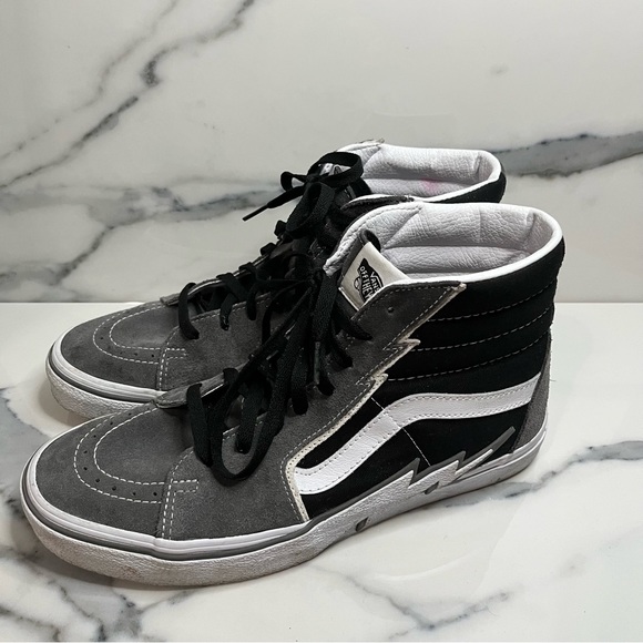 Vans Other - Vans | Men's Scotchgard 721454 Gray Suede Lace Up High Top Sneaker Shoes Size 11